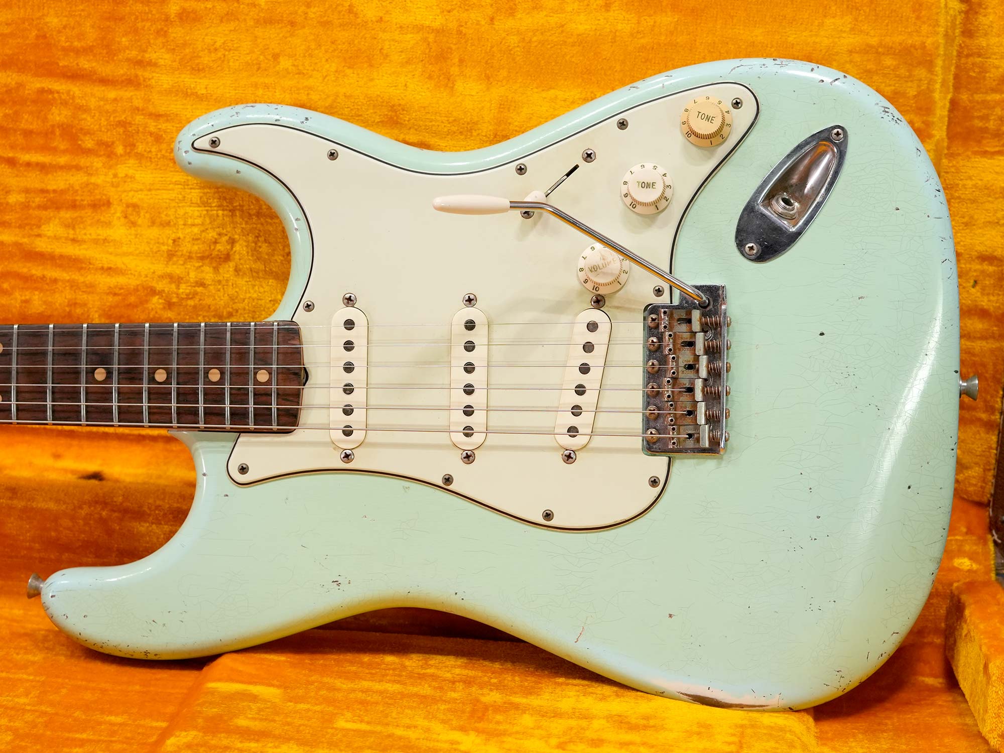 Fender 1963 Neck Stratocaster Component Daphne Blue